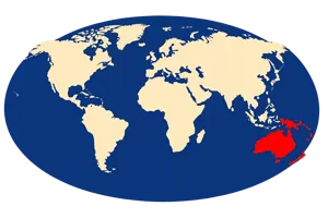 Oceania geography icon