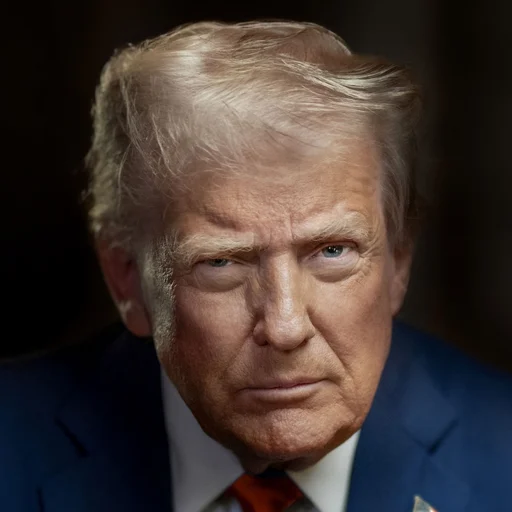 Donald Trump portrait