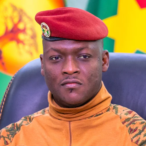 Ibrahim Traoré portrait