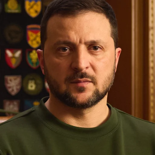 Volodymyr Zelenskyy portrait